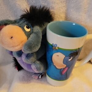 Disney Store Eeyore Mug With Eeyore